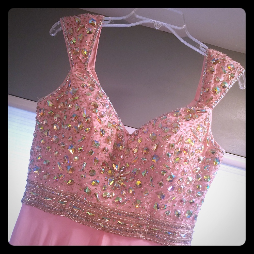 Pink ballroom Gown